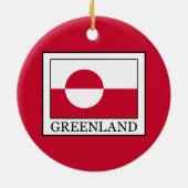 Groenland Keramisch Ornament (Achterkant)