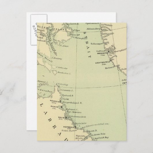 Groenland, Labrador Briefkaart (Voorkant / Achterkant)