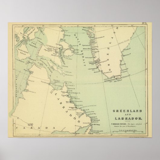 Groenland, Labrador Poster (Voorkant)