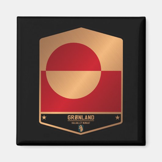 Groenland Magneet (Voorkant)