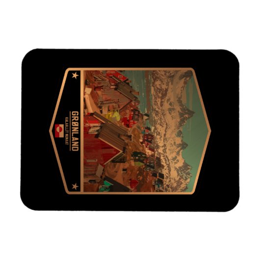 Groenland Magneet (Horizontaal)