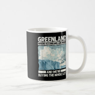 Groenland met ijsdromen voor grappige Trump-satire Koffiemok
