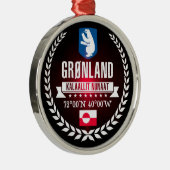 Groenland Metalen Ornament (Rechts)