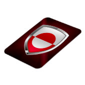 Groenland Mettalic Emblem Magneet (Linkerzijde)