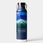 Groenland - Narwal Waterfles (Voorkant)