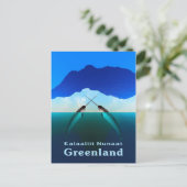 Groenland - Narwhal Briefkaart (Staand voorkant)