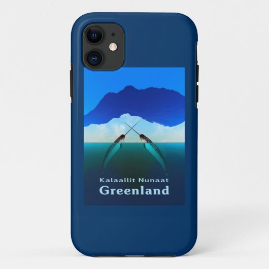 Groenland - Narwhal Case-Mate iPhone Case (Achterkant)