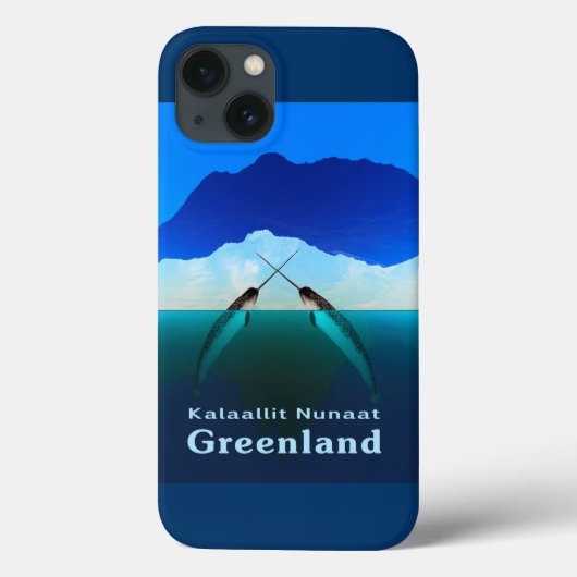 Groenland - Narwhal Case-Mate iPhone Case (Achterkant)