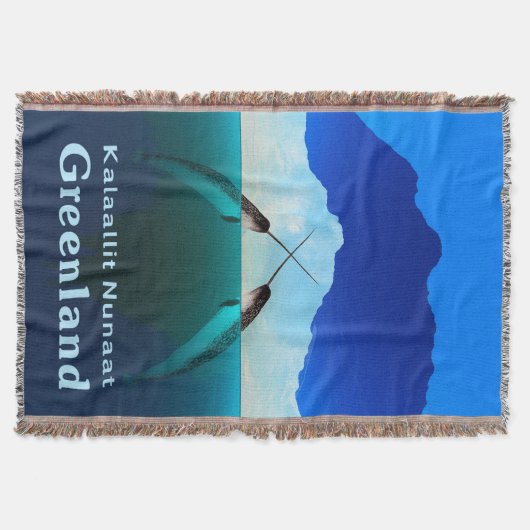 Groenland - Narwhal Deken (Voorkant)