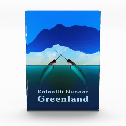 Groenland - Narwhal Fotoblokken (Voorkant)
