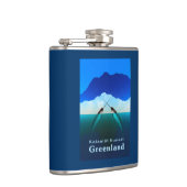 Groenland - Narwhal Heupfles (Rechts)