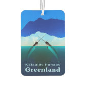 Groenland - Narwhal Luchtverfrisser (Achterkant)