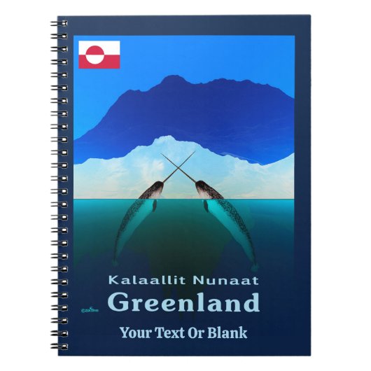 Groenland - Narwhal Notitieboek (Voorkant)