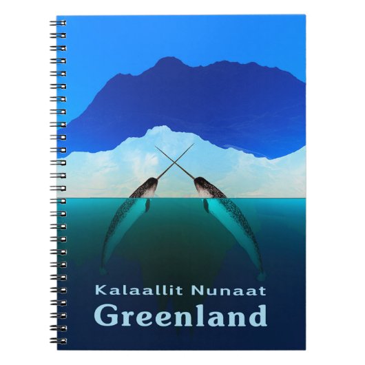 Groenland - Narwhal Notitieboek (Voorkant)