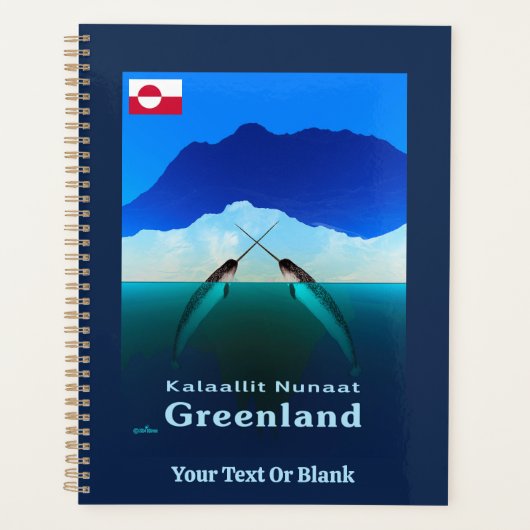 Groenland - Narwhal Planner (Voorkant)