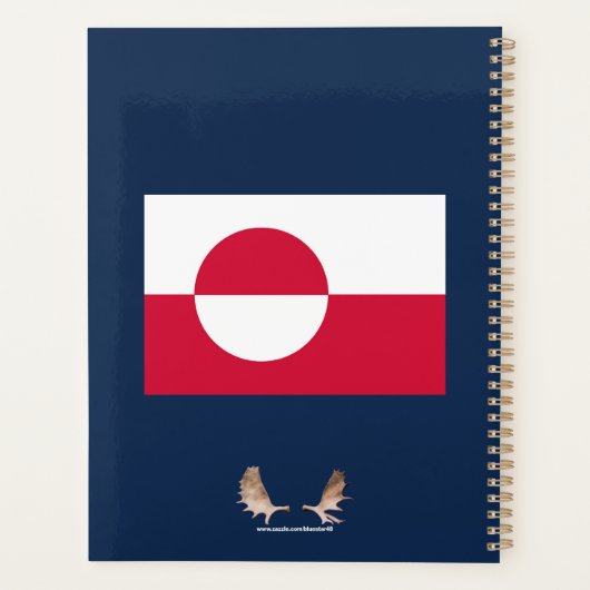 Groenland - Narwhal Planner (Achterkant)