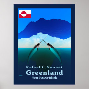 Groenland - Narwhal Poster