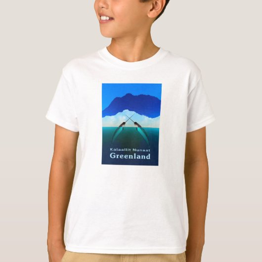 Groenland - Narwhal T-shirt (Voorkant)