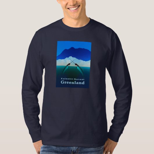 Groenland - Narwhal T-shirt (Voorkant)