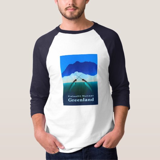 Groenland - Narwhal T-shirt (Voorkant)