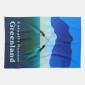 Groenland - Narwhal Theedoek (Horizontaal)