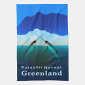 Groenland - Narwhal Theedoek (Verticaal)