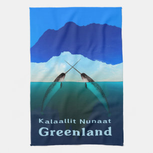Groenland - Narwhal Theedoek