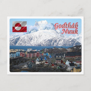 Groenland - Nuuk City - Briefkaart