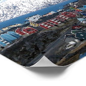Groenland - Nuuk City - Poster (Hoek)