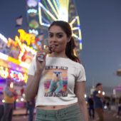 Groenland Origami Art Polar Beer in zonnebril T-shirt