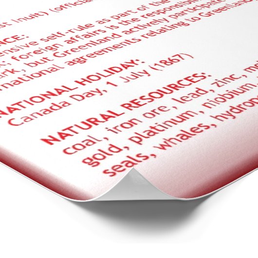 Groenland Poster (Hoek)