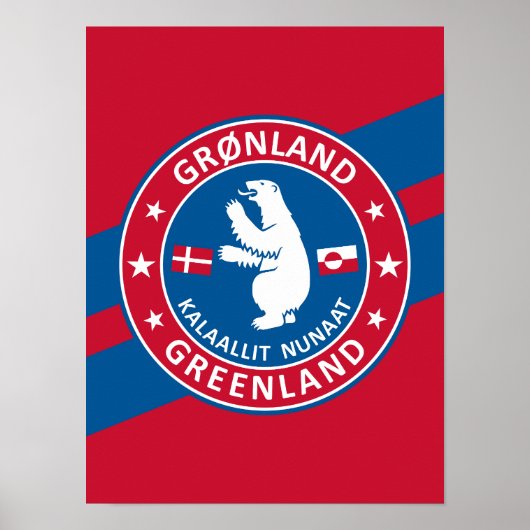 Groenland Poster (Voorkant)