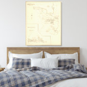 Groenland, Rockingham Co. Canvas Afdruk (Insitu (Slaapkamer))