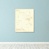 Groenland, Rockingham Co. Canvas Afdruk (Insitu (Houten vloer))