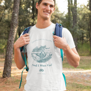 Groenland roept en ik moet gaan t-shirt