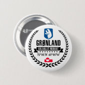 Groenland Ronde Button 5,7 Cm (Voorkant /achterkant)