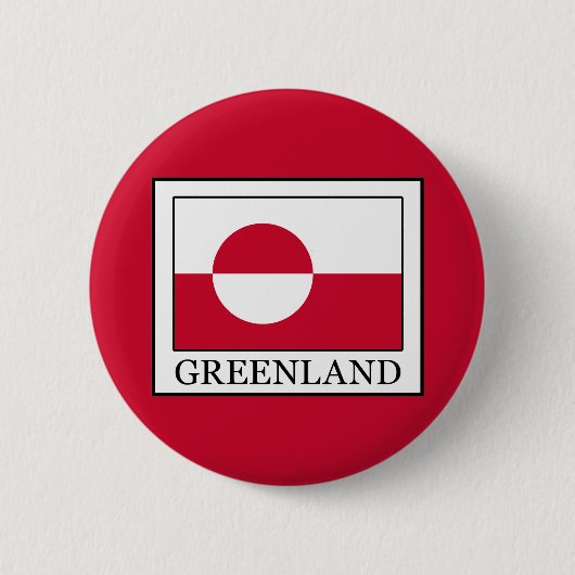 Groenland Ronde Button 5,7 Cm (Voorkant)