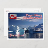 Groenland - Scoresby Sund - Briefkaart (Voorkant / Achterkant)