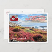 Groenland - Scoresby Sund - Briefkaart (Voorkant / Achterkant)