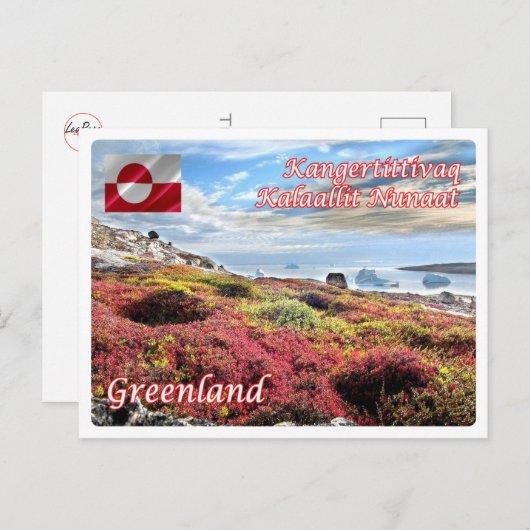 Groenland - Scoresby Sund - Briefkaart (Voorkant / Achterkant)