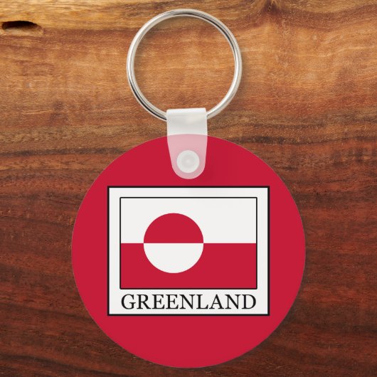 Groenland Sleutelhanger (Achterkant)