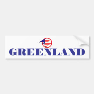 Groenland sluit zich aan bij de nieuwe Gouden Eeuw Bumpersticker