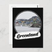 Groenland Souvenir Briefkaart (Voorkant / Achterkant)