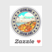 Groenland Sticker (Vel)