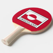 Groenland Tafeltennisbatje (Voorkant Gekanteld)