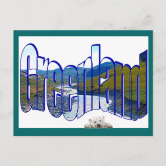 Groenland Top van de wereld Briefkaart