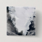 Groenland Vierkante Button 5,1 Cm (Voorkant)