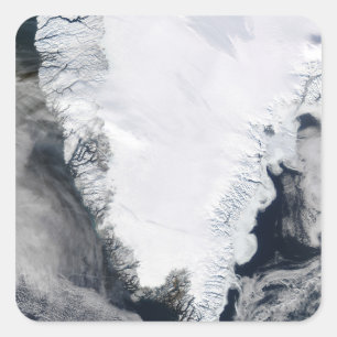 Groenland Vierkante Sticker