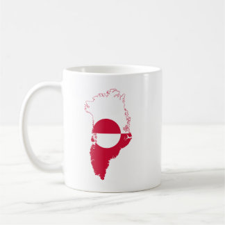 Groenland-vlag in land T-shirt Koffiemok
