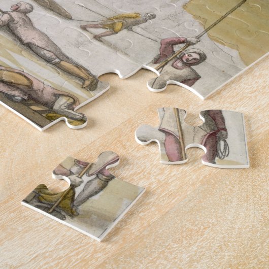 Groenland: Walvisvisserij en zeehondenjacht, uit ' Legpuzzel (Zijkant)